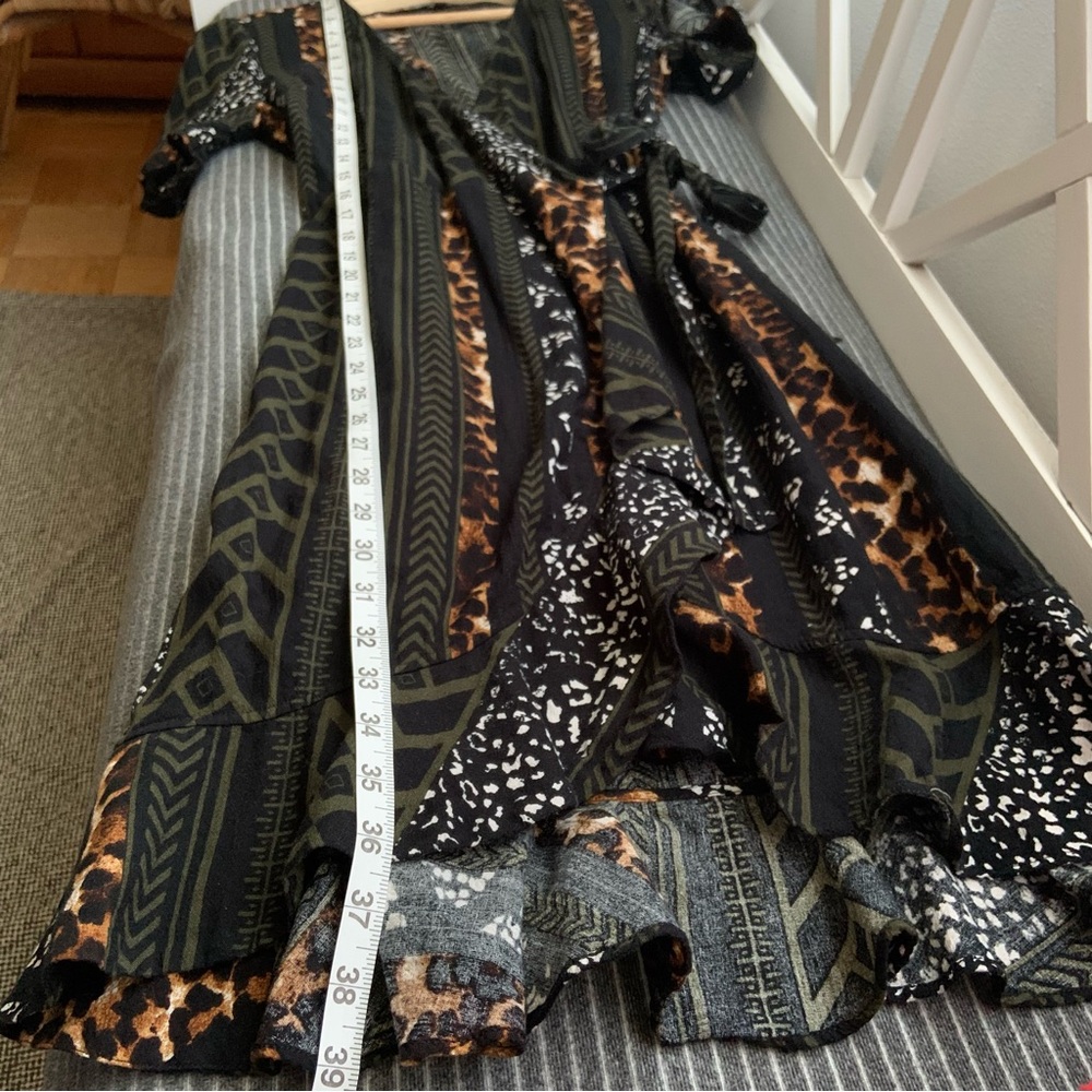 Very Moda Wrap Dress 100% Cotton NWOT. - Picture 9 of 16